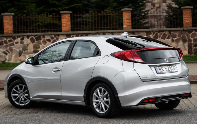 Honda Civic cena 41900 przebieg: 170000, rok produkcji 2014 z Płoty małe 436